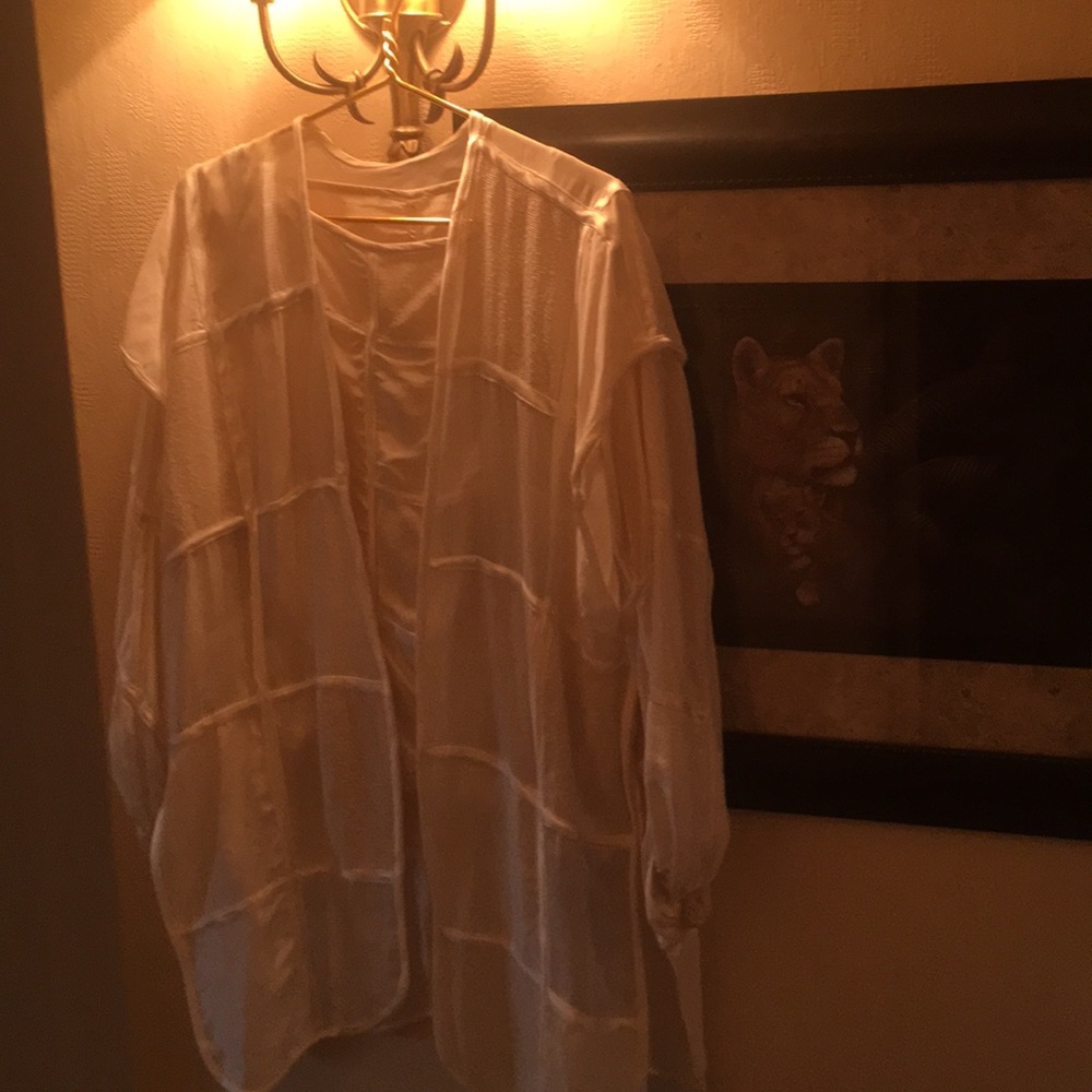 2 piece cream top